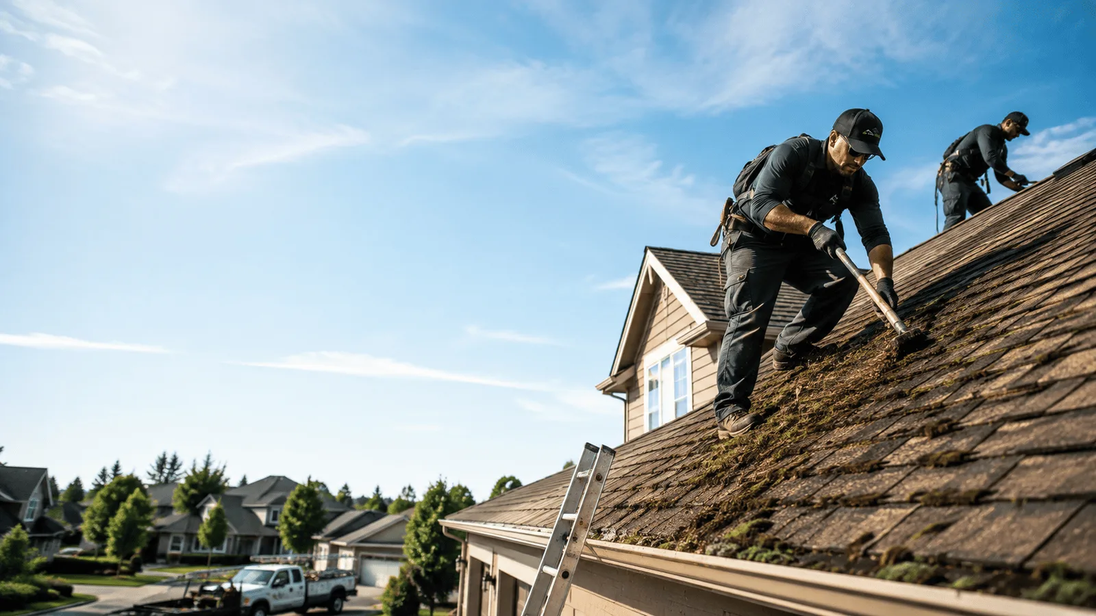 Roof Moss Removal in Oklaunion, TX near me